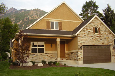 Arts and crafts exterior home photo in Salt Lake City