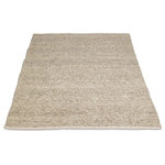 Imported - handwoven Textured Taupe Rug - Great for a kids play room or living room.