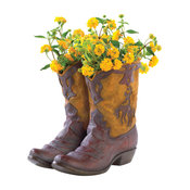 Cowboy Boots Planter
