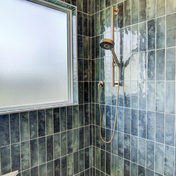 Primary Bathroom Remodel with Tub Removal & Shower Relocation