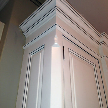 From Rustic Knotty Pine to White, Clean and Simple!