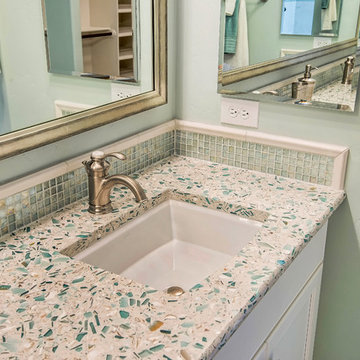 Vetrazzo Installed - Emerald Coast