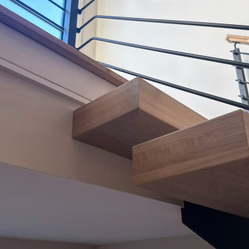 Project #147 | Modern Staircase with Seattle Style Stringer