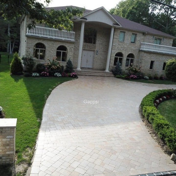 Granite Driveway and Masonry Installation, Dix Hills NY 11746, by Gappsi