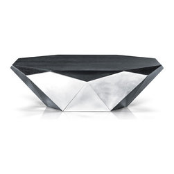 Bretz - Stealth Silver Coffee Table - Products