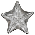 Get My Rugs LLC - Handmade Decorative Aluminium Tray, Silver Color Coated - This star shaped tray is one of the classics which are available from the lists of the trays. This trayis super handy and at the same time this tray brings out the best of the snacks/beverages. This handmade decorative tray can be placed anywhere or can be used to serve.