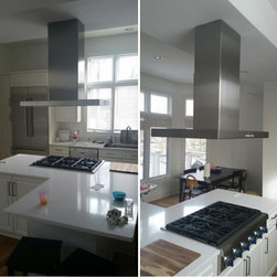 Installation of an Island Hood - Products