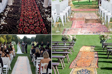 Wedding Aisle Rugs and Gifts for Bridesmaids - Oriental Rugpedia