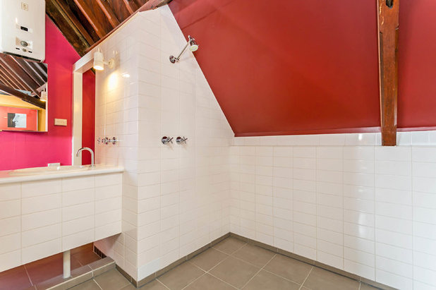 Eclectic Bathroom by Stewart Kirby Design