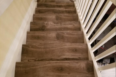 Inspiration for a staircase remodel in Austin