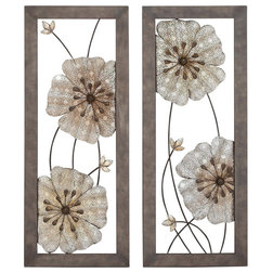 Contemporary Metal Wall Art by Brimfield & May