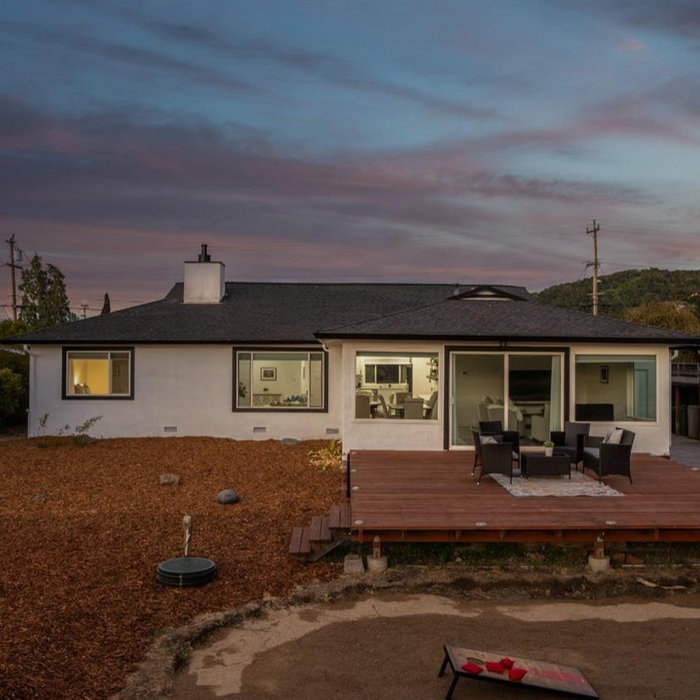 Example of a deck design in Sacramento