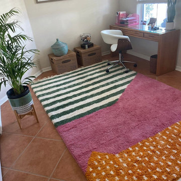 HANDMADE WOOL RUG/ Colorful Moroccan Area Rug/ MoroccanHandsART/ Bohemian Rug