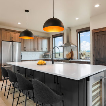 Wildhorse Circle-Rustic Mountain Kitchen