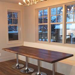 Custom Walnut Bistro Tables - Dining Tables