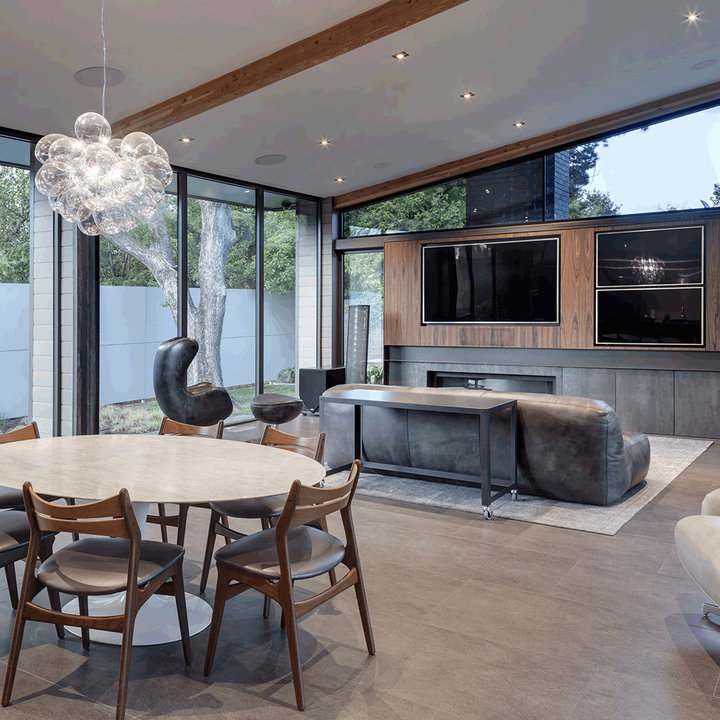 75 Ceramic Tile Dining Room - July, 2026