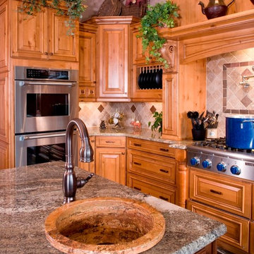Timber Creek Lodge by Wisconsin Log Homes - www.wisconsinloghomes.com