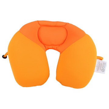 Microbead Neck Support Pillow, Orange