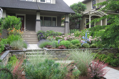 This is an example of a traditional landscaping in Vancouver.