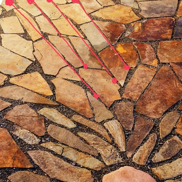 Camas Permeable Patio & Specimen Trees
