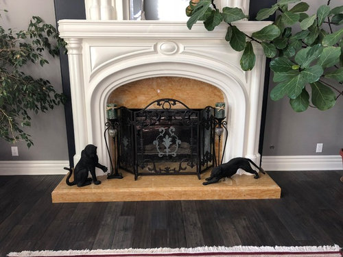 Replace Marble Fireplace Surround, Cost To Replace Marble Fireplace Surround