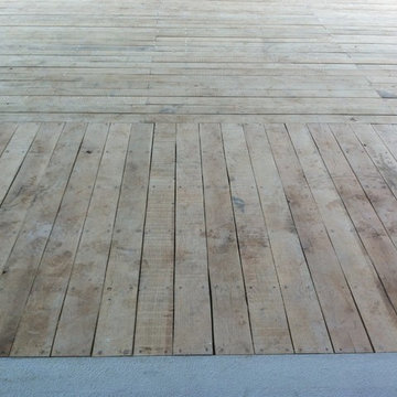 White oak porch decking