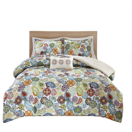 Mi Zone Microfiber Printed Comforter Mini Set, Twin/Twin Xl