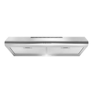 Cosmo 30 in. 380 CFM Ductless Wall Mount Range Hood in Stainless Steel