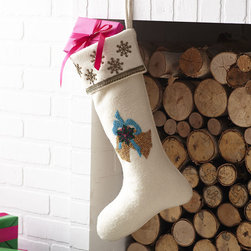 A MERRY LITTLE STOCKING &ndash; BELLS - NEW - Christmas Stockings And Holders