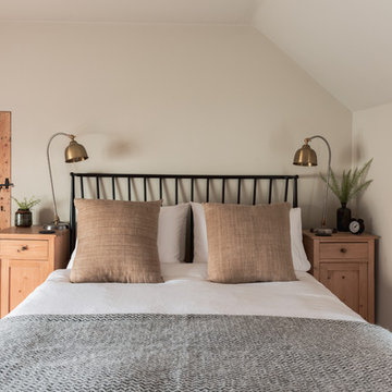 BEDROOM | Light-Filled with Black, Brass & Vintage Touches