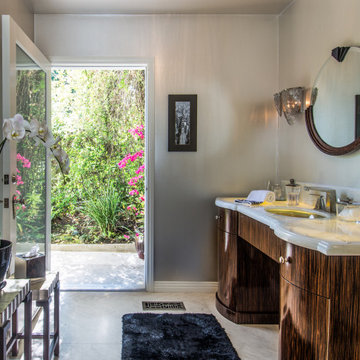 Art Deco Powder Room