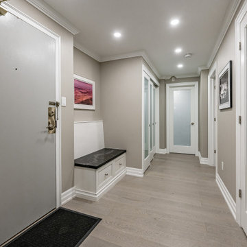 Condo renovation, kitchen, bathroom, living room, bedroom, laundry - Burlington