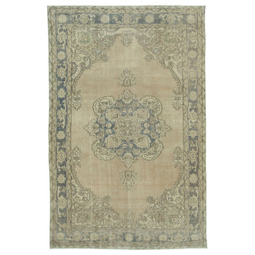 Rug N Carpet - Handmade Oriental 6' 8" x 10' 4" Rustic Area Rug