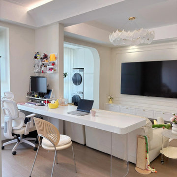 What does a 68-square-meter home renovated on a low budget look like?