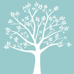 Blooming Tree Wall Decal II By Alphabet Garden Designs - Wall Decals