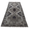 2'5"x8' Washed Out With Natural Colors Runner Tribal Handmade Rug