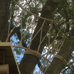 Awesome rope work for a Tree-deck - Products