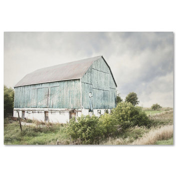 Elizabeth Urquhart 'Late Summer Barn I Crop' Canvas Art, 12" x 19"