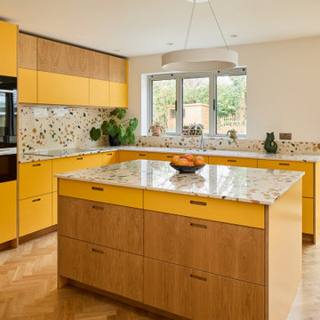 Sunshine Yellow Kitchen
