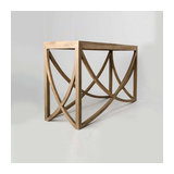 Larvik Console Table in Mango Wood