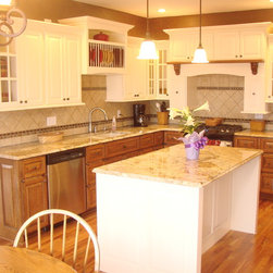 Painted and Cherry Kitchens with granite tops - Products