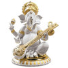 Veena Ganesha Re-Deco Figurine