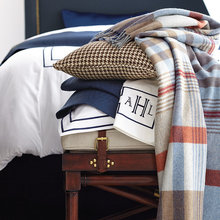 Plaid tartan blanket