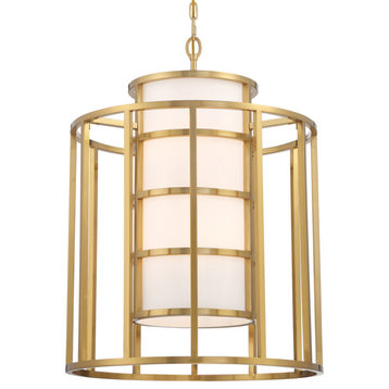 Crystorama Lighting Group 9597 Hulton 6 Light 21"W Chandelier - Luxe Gold