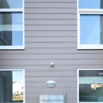 Mehrfamilienhaus mit Cedral Faserzement