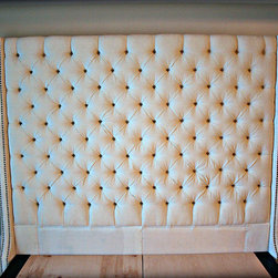 Custom Made Platform Bed Tufted - Panel Beds