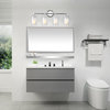 CHLOE Lighting Joyce Contemporary 4-Light Bath Vanity Fixture, Chrome
