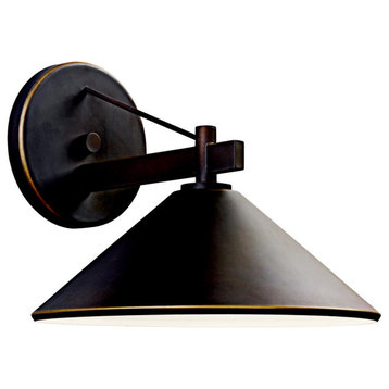 Kichler 49061 Ripley 10" Tall Outdoor Wall Sconce - Olde Bronze