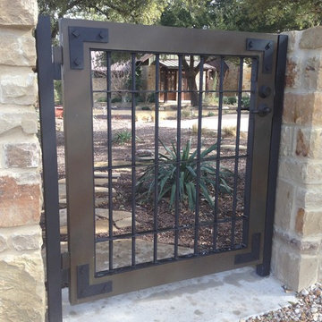 Custom Iron Walk Gates