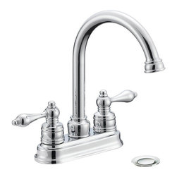 Designers Impressions - Polished Chrome Lavatory Vanity Faucet - Bathroom Sink Faucets